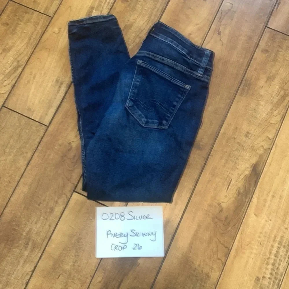 Silver Avery skinny crop jeans - Picture 6 of 6